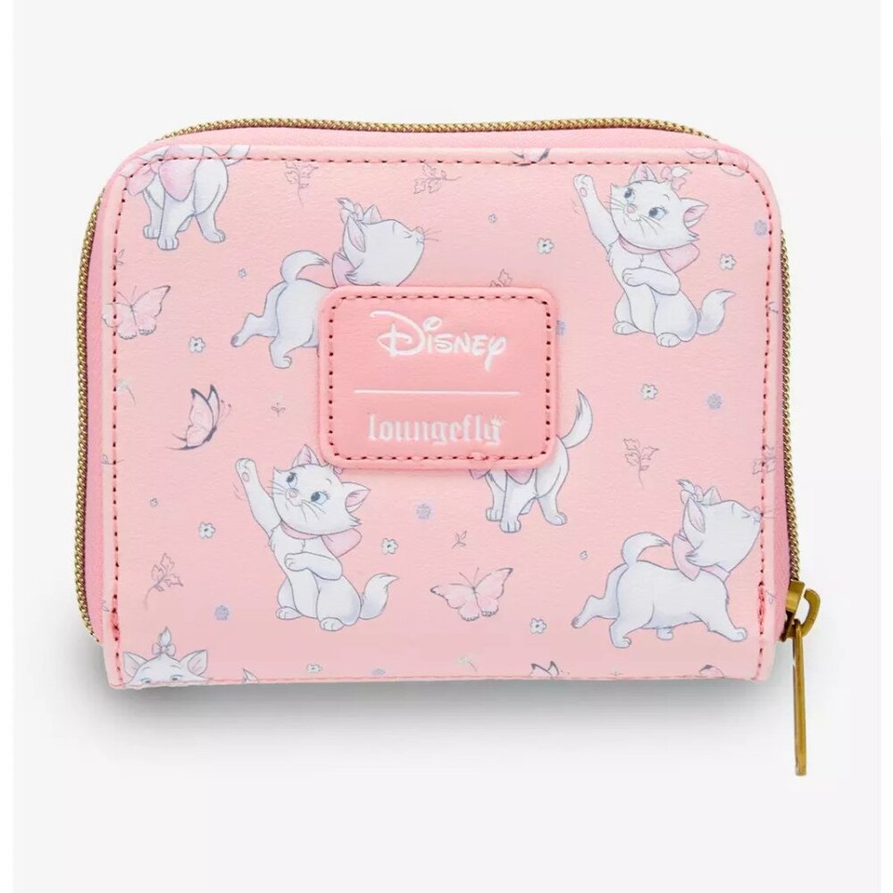 Loungefly Disney Aristocats Marie Wallet Butterfly Zip Around - Picture 2 of 4